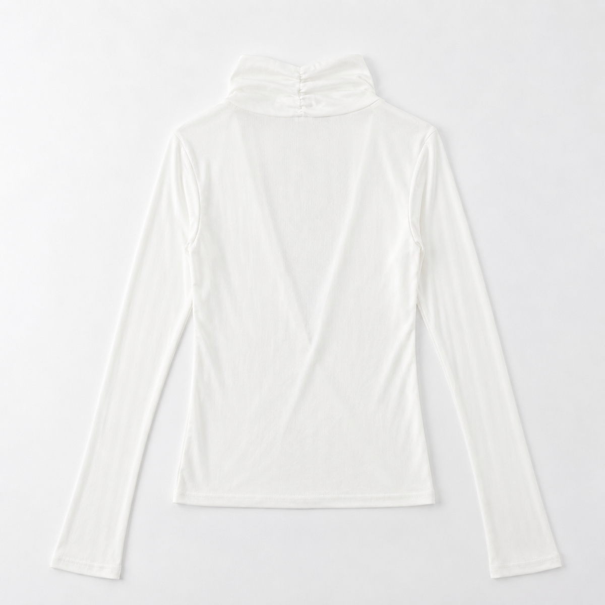 Swing Collar Long Sleeve Top