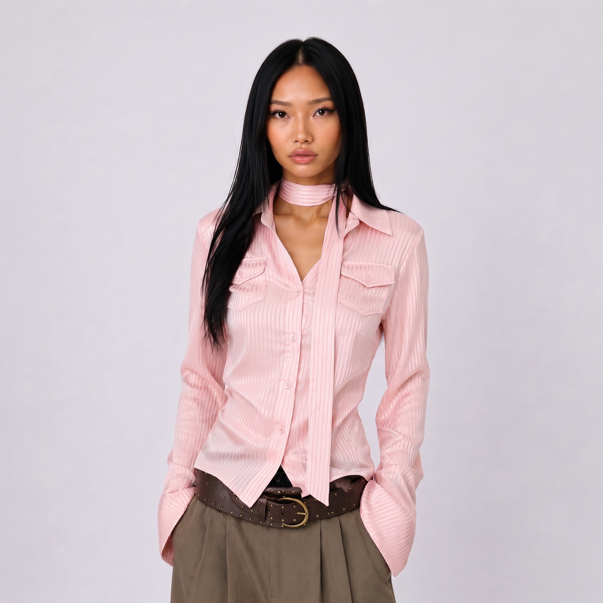 Blair Satin Shirt
