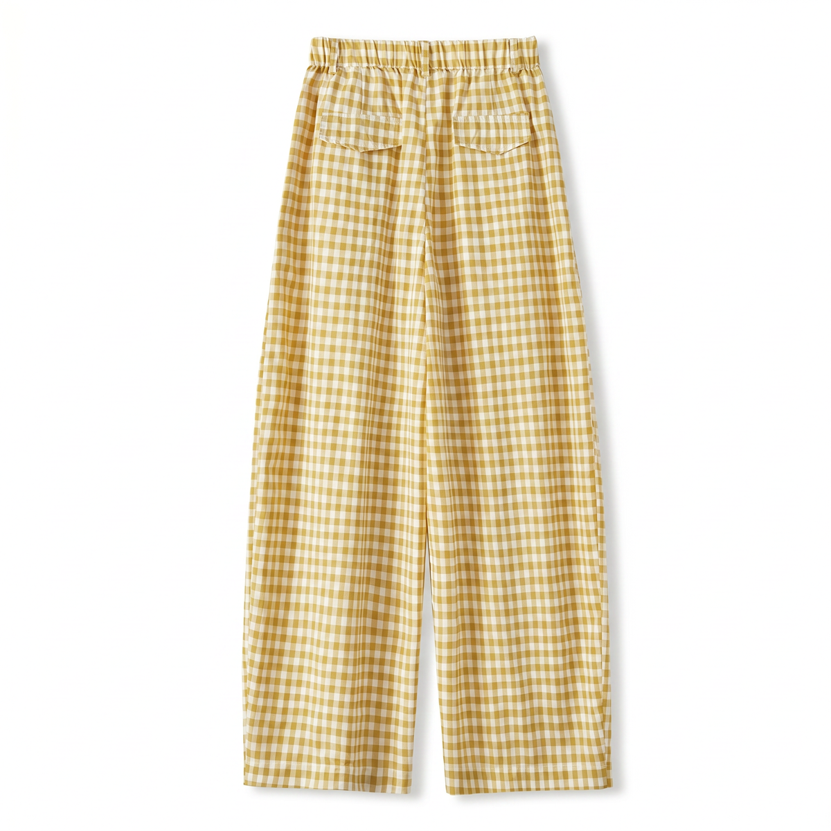 Oversized Gingham Pants